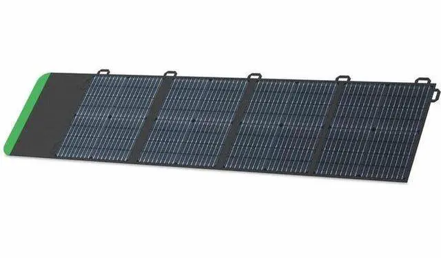 Main image of Schneider OffGrid Portable Solar Panel, 100W - 15.2" Width x 2.2" Height x 16.5" Length - Black, Green - 1 Piece