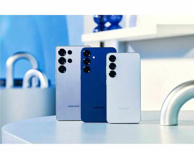 Alt view image 8 of 8 - SAMSUNG Galaxy S25 Cell Phone, 256GB AI Smartphone, Unlocked Android, AI Camera, Fast Processor, ProScaler Display, Long Battery Life, 2025, Icyblue