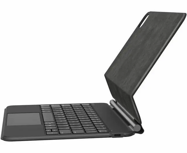 Alt view image 3 of 8 - Belkin Connect Keyboard/Cover Case for 10.9" to 11" Apple iPad Pro 11 (2024), iPad Air, iPad Air (4th Generation), iPad Air (5th Generation), iPad Air 11 (2024), iPad Pro (3rd Generation), i
