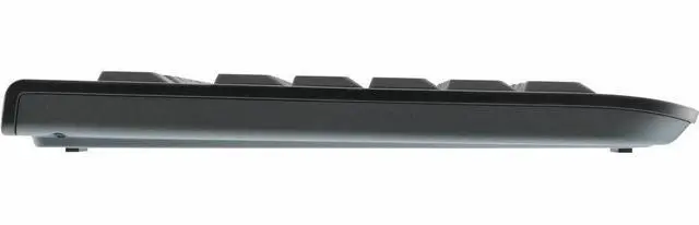 Alt view image 7 of 8 - CHERRY KW 3000 Keyboard - Wireless, Slim, USB, Quiet, Full Size, Four Hot Keys, Fold Out Feet