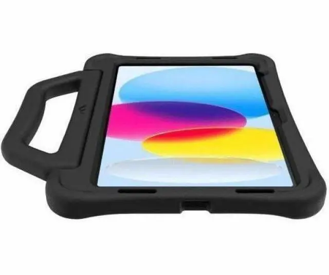 Alt view image 2 of 5 - Brenthaven Bounce Rugged Carrying Case Apple iPad (10th Generation) Smartphone - Drop Resistant, Impact Absorbing, Bump Resistant, Impact Resistant, Scratch Resistant - Handle