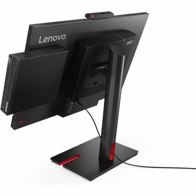 Alt view image 7 of 9 - Lenovo ThinkCentre M75q Gen 5 12RQ000PUS Desktop Computer - AMD Ryzen 3 PRO 8300GE - 16 GB - 1 TB SSD - Tiny - Black - AMD PRO 600 Chip - Windows 11 Pro - AMD Radeon 740M DDR5 SDRAM - English Keyboard