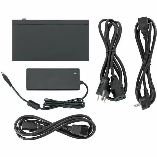 Alt view image 3 of 7 - Eaton Tripp Lite Series 5-Port 10/100/1000 Mbps PoE-Powered Desktop Gigabit Ethernet Unmanaged Switch with PoE+ Pass-Through, 65W, Metal Enclosure - 5 Ports - Gigabit Ethernet - 10/100/1000Base-T - 2