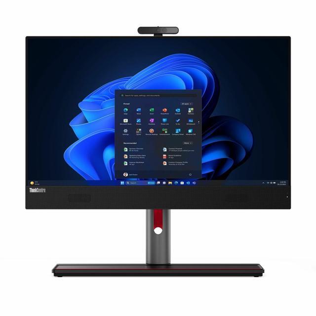 Alt view image 5 of 9 - Lenovo ThinkCentre M90a Gen 5 12SH0028US All-in-One Computer - Intel Core i7 14th Gen i7-14700 - vPro Technology - 16 GB - 512 GB SSD - 23.8" Full HD - Desktop - Black - Intel Q670 Chip - 1920 x
