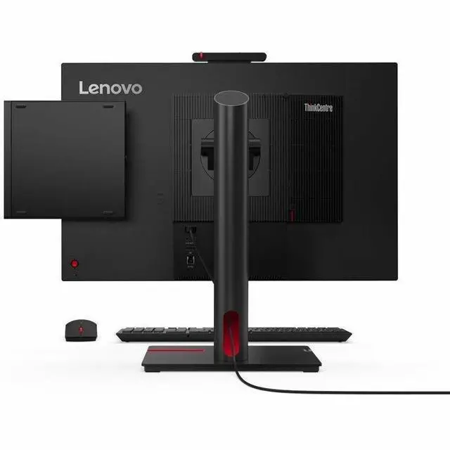 Alt view image 7 of 9 - Lenovo ThinkCentre M75q Gen 5 12RQ000RUS Desktop Computer - AMD Ryzen 7 PRO 8700GE - 16 GB - 1 TB SSD - Tiny - Black - AMD PRO 600 Chip - Windows 11 Pro - AMD Radeon 780M DDR5 SDRAM - English Keyboard