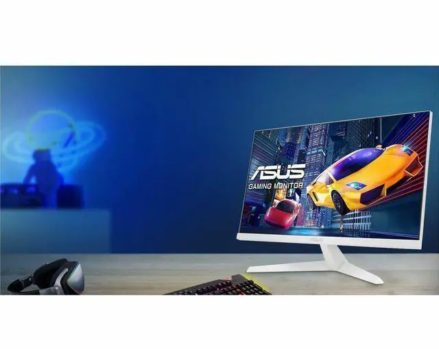Alt view image 2 of 7 - Asus VY279HF-W 27" Class Full HD Gaming LED Monitor - 16:9 - 27" Viewable - In-plane Switching (IPS) Technology - LED Backlight - 1920 x 1080 - 16.7 Million Colors - Adaptive Sync - 250 Nit