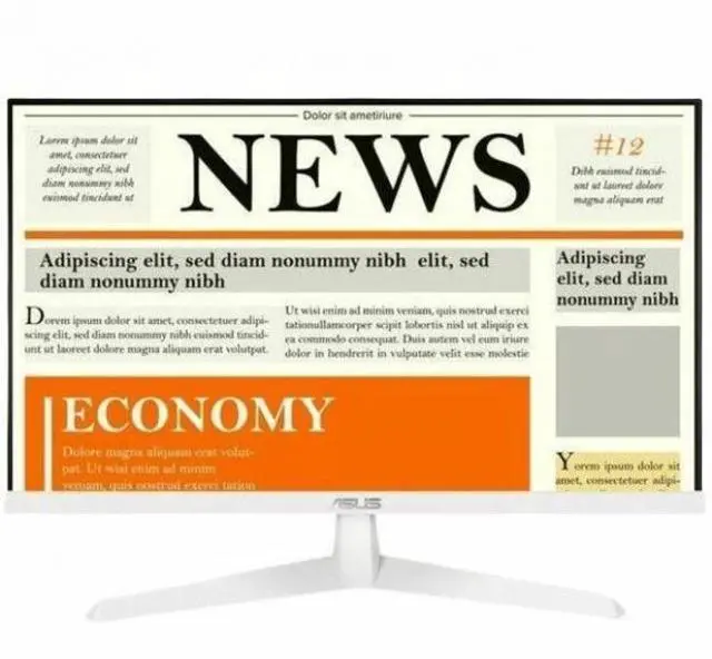 Alt view image 5 of 7 - Asus VY279HF-W 27" Class Full HD Gaming LED Monitor - 16:9 - 27" Viewable - In-plane Switching (IPS) Technology - LED Backlight - 1920 x 1080 - 16.7 Million Colors - Adaptive Sync - 250 Nit