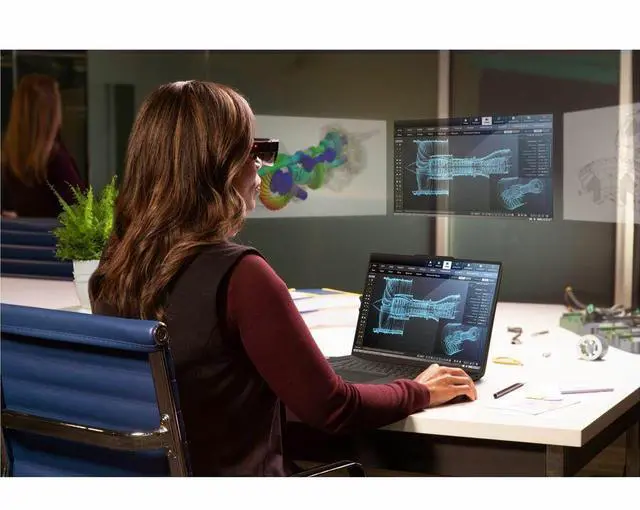Alt view image 2 of 7 - Lenovo ThinkPad P1 Gen 7 16.0" Touch Screen Intel Core Ultra 9 185H NVIDIA RTX 2000 Ada Generation 64GB Memory 2TB SSD Windows 11 Pro 21KV000BUS
