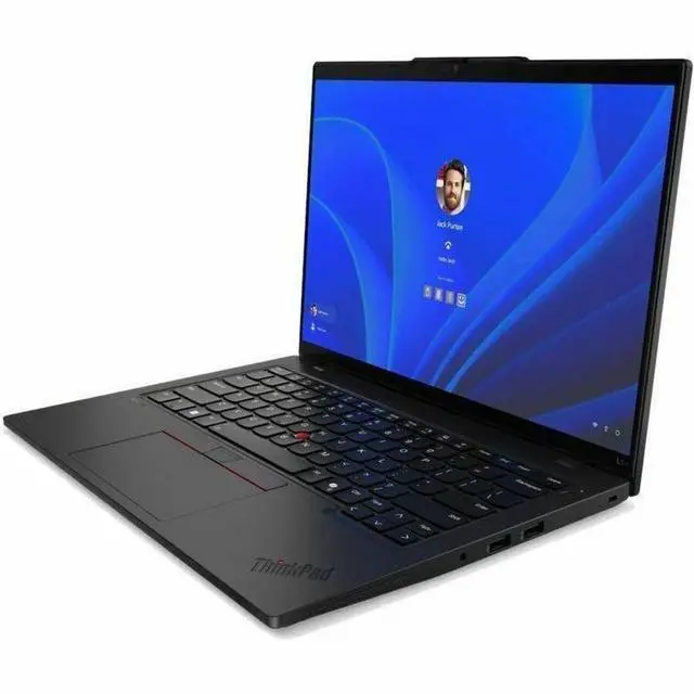 Alt view image 3 of 7 - Lenovo ThinkPad L14 Gen 5 14" Notebook - AMD Ryzen 5 PRO 7535U - 16 GB - 256 GB SSD - Windows 11 Pro - AMD Radeon 660M Graphics - Webcam - IEEE 802.11ax Wireless LAN Standard  21L50002US