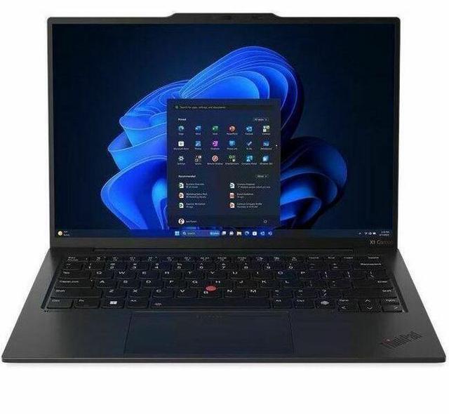 Main image of Lenovo ThinkPad X1 Carbon Gen 12 21KC00B2US 14" Notebook - WUXGA - Intel Core Ultra 5 135U - vPro Technology - Intel Evo Platform - 16 GB - 512 GB SSD - English Keyboard - Black Paint - Intel Chi