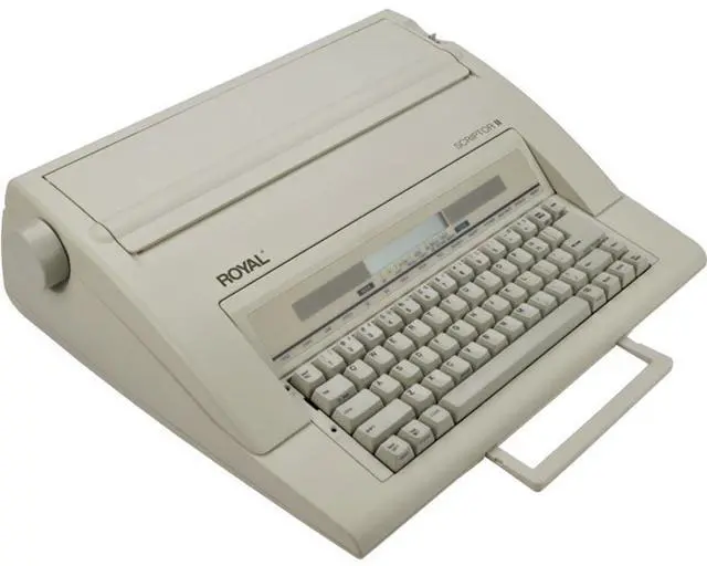 Alt view image 15 of 19 - Royal 69147T Scriptor II Personal Portable Electronic Typewriter with 20 Character, 2 Line LCD Display