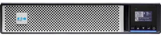 Alt view image 3 of 3 - Eaton 5PX G2 2200VA 2200W 208V Line-Interactive UPS - 2 C19, 8 C13 Outlets - Extended Run - 2U Rack-mountable - 6 Minute Stand-by - 120 V AC Input - 8x IEC 60320 C13 - 2x IEC 60320 C19  5PX2200HRTG2