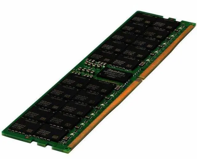 Main image of HPE 128GB DDR5 SDRAM Memory Module - 128 GB (1 x 128GB) - DDR5-4800/PC5-38400 DDR5 SDRAM - 4800 MHz Dual-rank Memory - CL40 - 1.10 V - Registered - 288-pin - DIMM