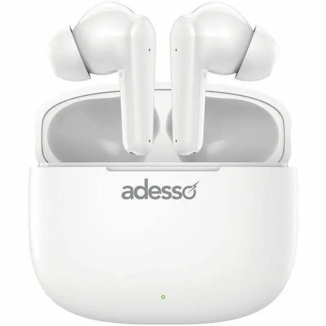 Main image of Adesso Xtream T1 Bluetooth Wireless Earbuds and Built-in Microphone - Stereo - True Wireless - Bluetooth - 32.8 ft - 20 Hz to 20 kHz - Earbud - Binaural - In-ear