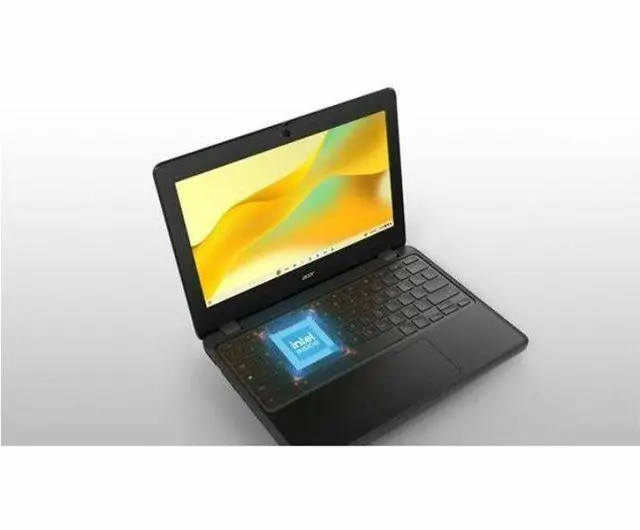 Alt view image 3 of 5 - Acer Chromebook 511 C737 C737-C0QC 11.6" Chromebook - HD - Intel - 8 GB - 64 GB Flash Memory - English (US) Keyboard - Black - Intel Chip - 1366 x 768 - ChromeOS - Intel UHD Graphics - ComfyView