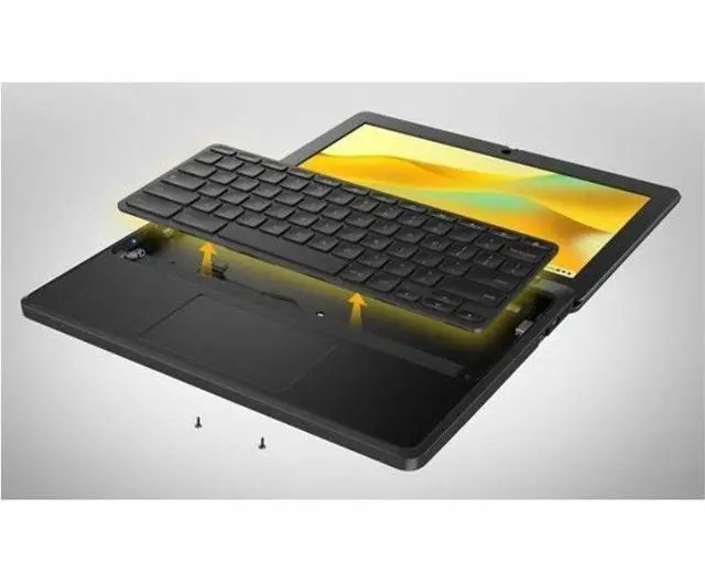 Alt view image 4 of 5 - Acer Chromebook 511 C737 C737-C0QC 11.6" Chromebook - HD - Intel - 8 GB - 64 GB Flash Memory - English (US) Keyboard - Black - Intel Chip - 1366 x 768 - ChromeOS - Intel UHD Graphics - ComfyView