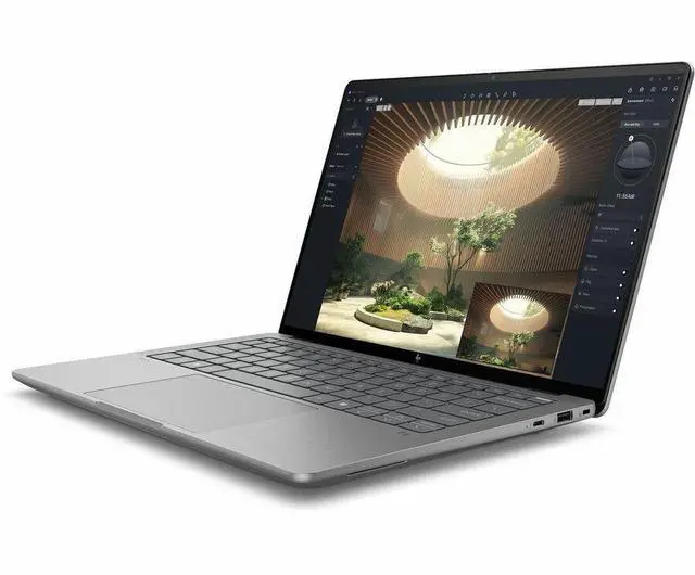 Alt view image 2 of 14 - HP ZBook Ultra G1a 14" Touchscreen Mobile Workstation - 2.8K - AMD Ryzen AI Max+ PRO 395 - 128 GB - English Keyboard - Meteor Silver - AMD Chip - 2880 x 1800 - Windows 11 Pro - AMD Radeon 8060S G