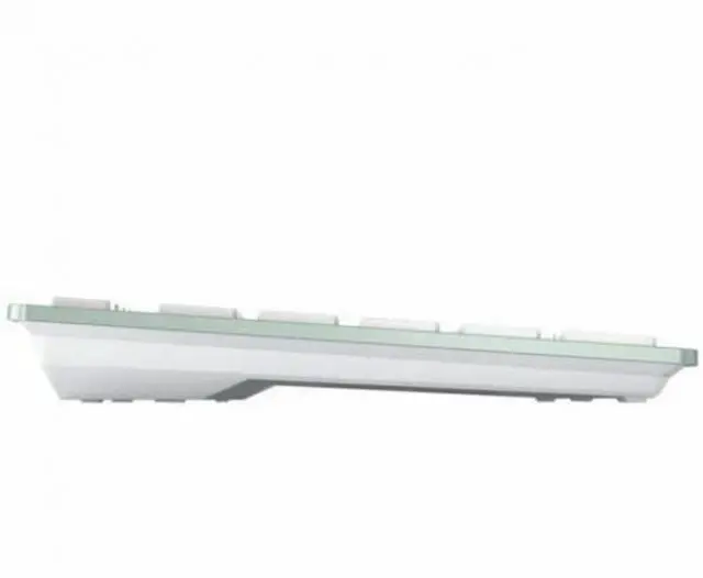 Alt view image 4 of 6 - CHERRY KW 7100 Keyboard - Multi-Device, Compact, 3 Bluetooth Channels, AES-128 Encryption, Status LEDS, Abrasion-proof Key Legends