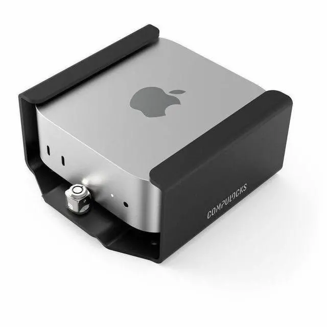 Main image of Compulocks MMEN24 Mounting Bracket for Mac mini - Black - 100 x 100, 75 x 75 - VESA Mount Compatible - High-grade Aluminum - 1