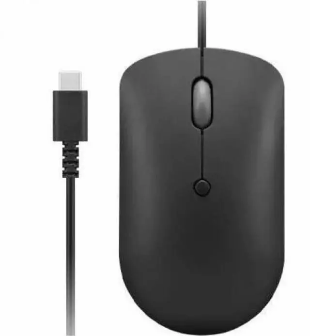 Alt view image 8 of 13 - Lenovo 400 USB-C Wired Compact Mouse