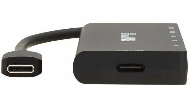 Alt view image 6 of 8 - Eaton Tripp Lite Series 6-Port Slim USB Hub, USB 3.2 Gen 2 (10 Gbps) and USB-A 2.0 Hub Ports, USB-C Connector with USB-A Adapter, Black - USB Type C - 1.25 GB/s, 60 MB/s - Notebook, Desktop, Tablet, S