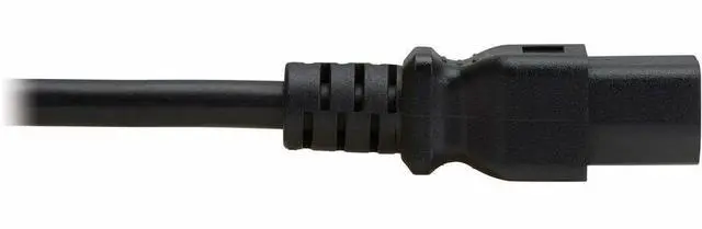 Alt view image 5 of 7 - Eaton Tripp Lite Series Power Cord, C14 to C21 - Heavy-Duty, 15A, 250V, 14 AWG, 4 ft. (1.2 m), Black