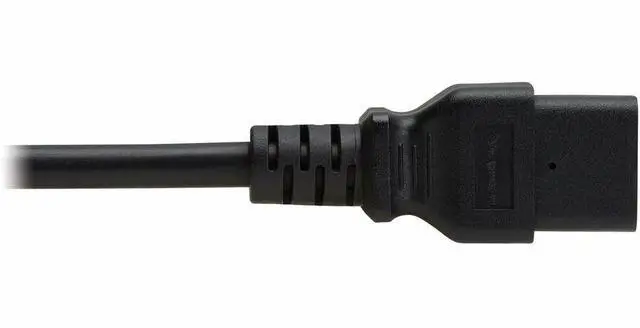 Alt view image 7 of 7 - Eaton Tripp Lite Series Power Cord, C14 to C21 - Heavy-Duty, 15A, 250V, 14 AWG, 4 ft. (1.2 m), Black