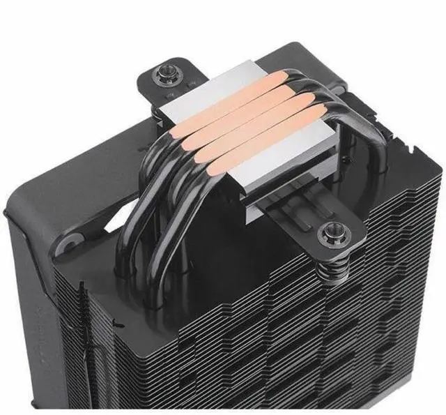 Alt view image 6 of 13 - Thermaltake ASTRIA 200 ARGB Lighting CPU Cooler - 4.72" Maximum Fan Diameter - 1 x Fan(s) - 4 x Heat Pipe(s) - 65 CFM Maximum Airflow - 1800 rpm - 5V ARGB Header, 2510 - 4Pin - Compatible Intel S