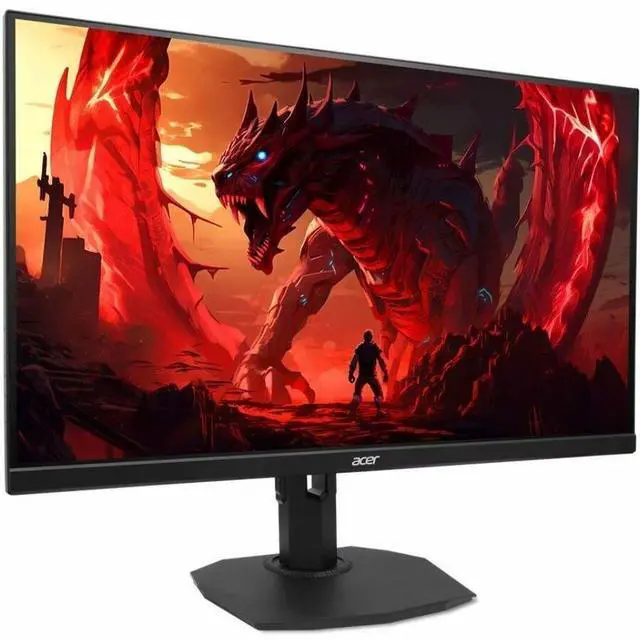 Alt view image 7 of 9 - Acer Nitro XF243Y X1 24" Class LCD Monitor - 16:9 - Black - 23.8" Viewable - 250 Nit - 500 µs - Speakers - HDMI - DisplayPort