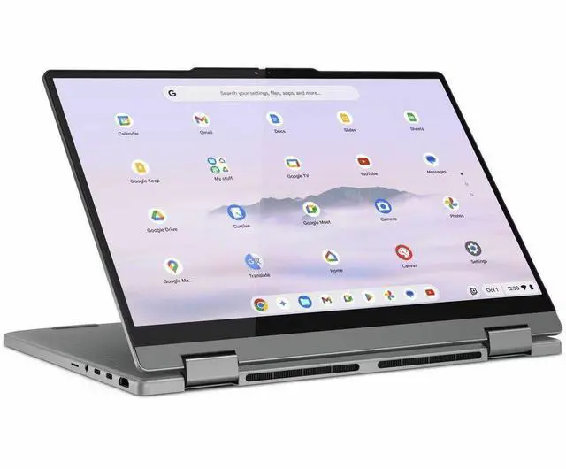 Alt view image 4 of 8 - Lenovo Chrome 2in1 14IRU10 14.0" Touch Screen Intel Core 5 120U 8GB Memory 256 GB SSD Chrome OS 83LL000LUS
