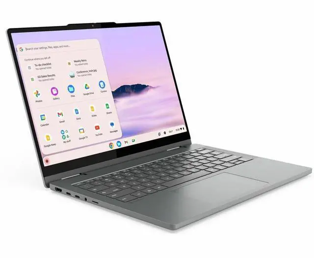 Alt view image 3 of 8 - Lenovo Chrome 2in1 14IRU10 14.0" Touch Screen Intel Core 5 120U 8GB Memory 256 GB SSD Chrome OS 83LL000LUS