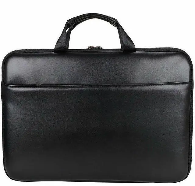 Alt view image 2 of 8 - Sandy Lisa Capri Carrying Case (Sleeve) for 14" Notebook - Black - Scratch Resistant - Chevron Printed - Handle - 10.4" Height x 15.4" Width x 1" Depth