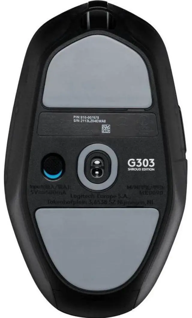 Alt view image 11 of 20 - Logitech G303 Shroud Edition Wireless Gaming Mouse - LIGHTSPEED Wireless - HERO 25K - 25,600 DPI - 75 grams - 5-buttons – PC - Black