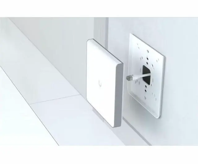 Alt view image 3 of 3 - U6 Enterprise In-Wall - Internal - MIMO Technology - 5 x Network (RJ-45) - 2.5 Gigabit Ethernet - PoE Ports - PoE+ (RJ-45) Ports - 21 W - Wall Mountable