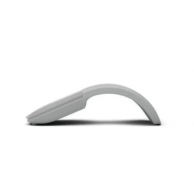 Alt view image 4 of 5 - Microsoft Surface Arc Touch Mouse Platinum + Surface USB-C to VGA Adapter Black - Bluetooth Connectivity - Ultra-slim & lightweight - Innovative full scroll plane - Allows you to share photos and