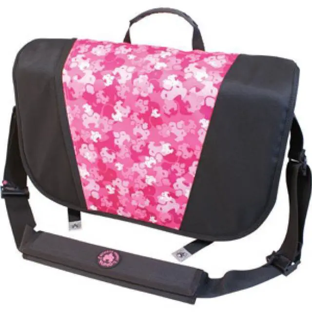 Alt view image 18 of 19 - Sumo - Messenger Bag - 15.6" or 16" screens - Black/Pink