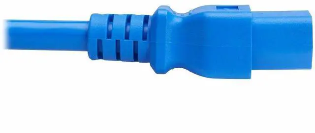 Alt view image 5 of 7 - Eaton Tripp Lite Series Power Cord, C20 to C21 - Heavy-Duty, 20A, 250V, 12 AWG, 6 ft. (1.8 m), Blue - For Network Switch, PDU, UPS, Switch, Server, Network Device, Rack, Blade Server, Router