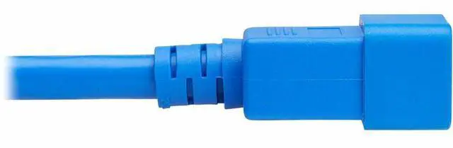 Alt view image 7 of 7 - Eaton Tripp Lite Series Power Cord, C20 to C21 - Heavy-Duty, 20A, 250V, 12 AWG, 6 ft. (1.8 m), Blue - For Network Switch, PDU, UPS, Switch, Server, Network Device, Rack, Blade Server, Router