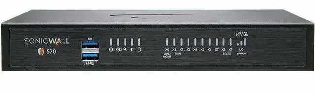 Alt view image 8 of 10 - SonicWall TZ570W Wireless Firewall (Gen 7) w/ Secure Upgrade Plus (3-Year Advanced Protection Security Suite) and 1 Year CSE | 03-SSC-3023