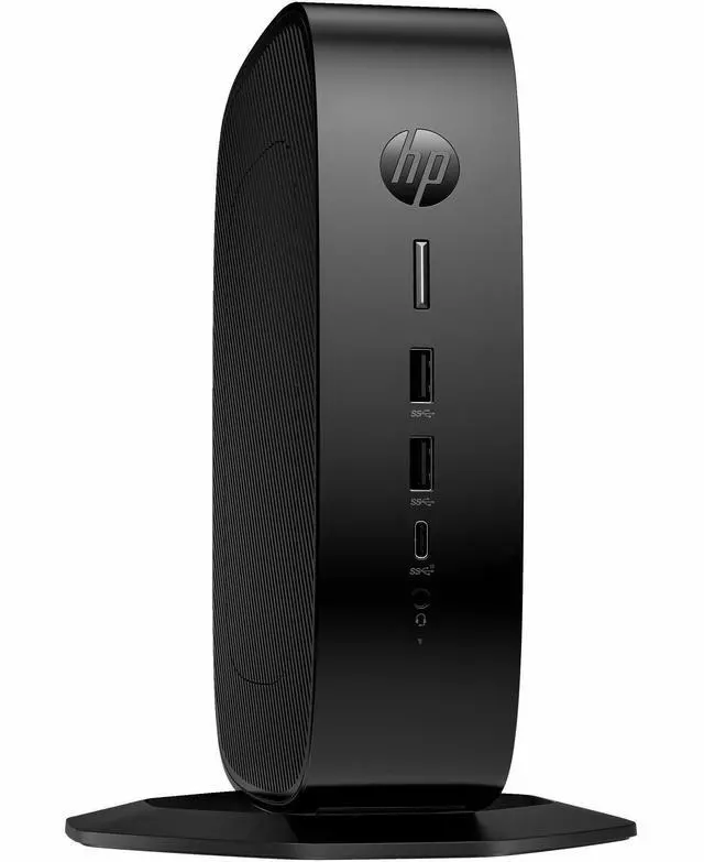 Alt view image 5 of 6 - HP Elite t755 Thin Client Ryzen V2546 Hexa-core (6 Core) 3 GHz - TAA Compliant - AMD Chip - 8 GB RAM DDR4 SDRAM - DDR4-3200/PC4-25600 - 32 GB Flash Radeon Graphics - Gigabit Ethernet - HP ThinPro - Di