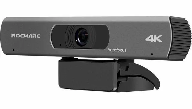 Alt view image 3 of 6 - ROCWARE RC18 Webcam 8.3 Megapixel 30 fps USB 3.0 Type B 684514110747
