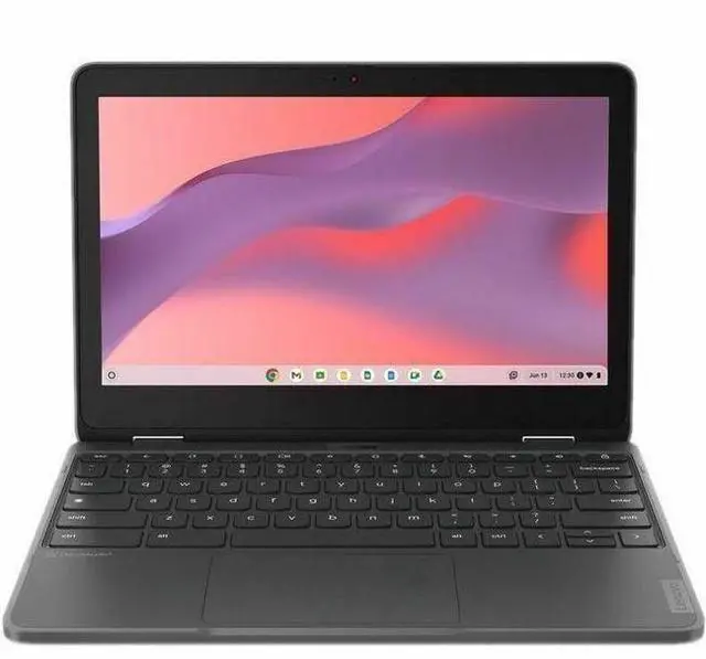 Main image of Lenovo 300e Yoga Chromebook Gen 4 11.6" Touch Screen MediaTek Kompanio 528 Mali G52 4GB Memory 32 GB SSD Chrome OS 82W2002GUS