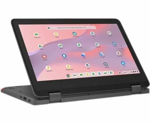Alt view image 6 of 8 - Lenovo 300e Yoga Chromebook Gen 4 11.6" Touch Screen MediaTek Kompanio 528 Mali G52 4GB Memory 32 GB SSD Chrome OS 82W2002GUS