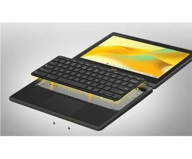 Alt view image 4 of 5 - Acer Chromebook Spin 511 R757T-C9VH 11.6" Touchscreen Convertible Chromebook - HD - Intel - 8 GB - 64 GB Flash Memory - ChromeOS - Intel UHD Graphics - Webcam - IEEE 802.11be Wireless   NX.J9LAA.001