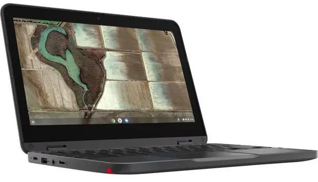 Alt view image 3 of 9 - Lenovo 500e Chromebook Gen 3 11.6" Touch Screen Intel Celeron N4500 4GB Memory 32 GB SSD Chrome OS 82JB0015US