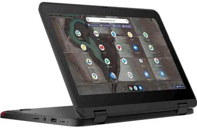 Alt view image 2 of 9 - Lenovo 500e Chromebook Gen 3 11.6" Touch Screen Intel Celeron N4500 4GB Memory 32 GB SSD Chrome OS 82JB0015US