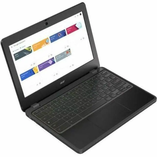 Alt view image 5 of 7 - Acer Chromebook 511 C737T C737T-C6FJ 11.6" Touchscreen Chromebook - HD - Intel - 8 GB - 64 GB Flash Memory - English (US) Keyboard - Black - Intel Chip - 1366 x 768 - ChromeOS - Intel UHD Graphic