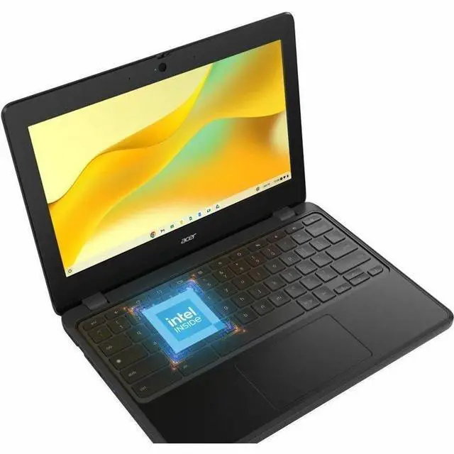 Alt view image 6 of 7 - Acer Chromebook 511 C737T C737T-C6FJ 11.6" Touchscreen Chromebook - HD - Intel - 8 GB - 64 GB Flash Memory - English (US) Keyboard - Black - Intel Chip - 1366 x 768 - ChromeOS - Intel UHD Graphic