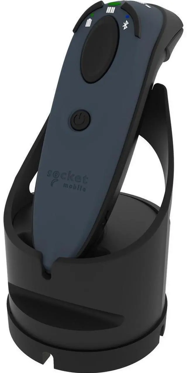 Alt view image 5 of 8 - Socket Mobile D720 Barcode Scanner with Rechargeable Battery Pre-installed, Gray