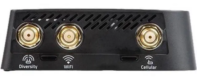 Alt view image 4 of 6 - Sierra Wireless AirLink LX40 Cellular, Ethernet Modem/Wireless Router - 4G - 1x Network Port - USB - PoE Ports - Gigabit Ethernet - VPN Supported - DIN Rail Mountable 1104579